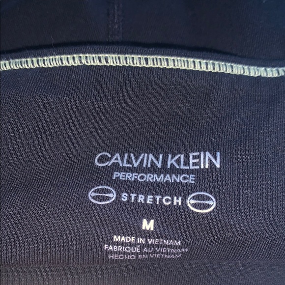 Calvin Klein Black Logo Biker Shorts - Picture 3 of 3